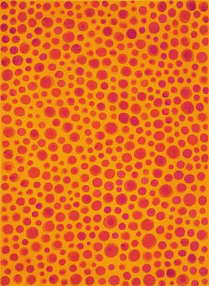 Dots (1999) by Yayoi Kusama