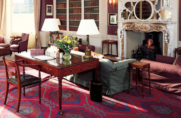 The Library at Hartwell House