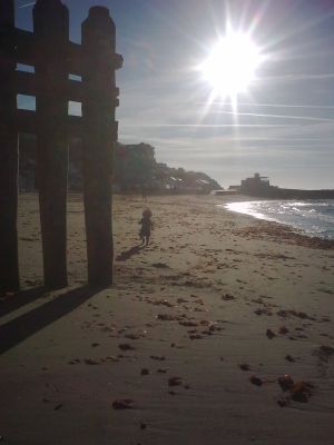 Baby on the beach