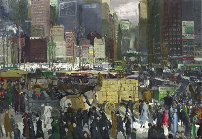 George Bellows, 'New York', 1911.