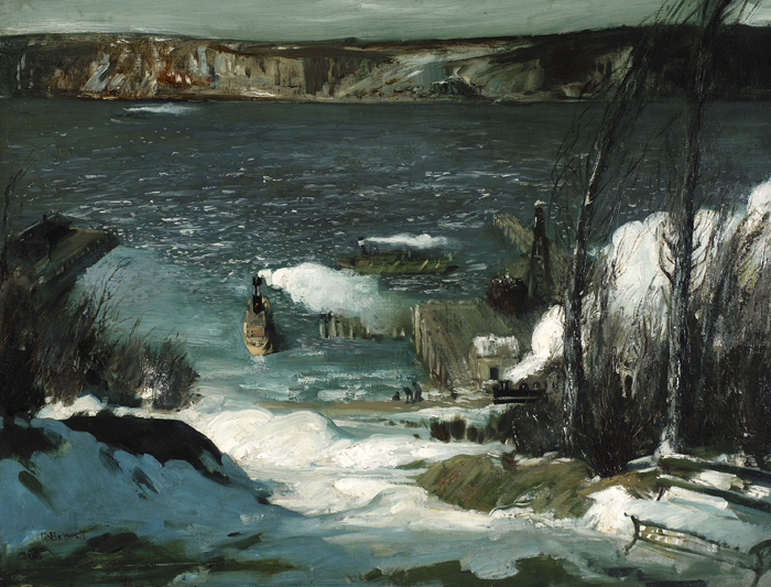 George Bellows, 'North River', 1908.