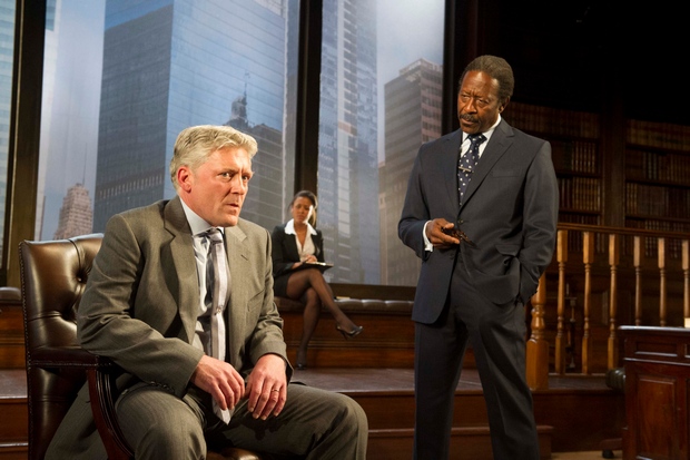 Race by David Mamet performed at Hampstead Theatre