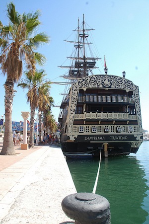 Alicante pirate ship