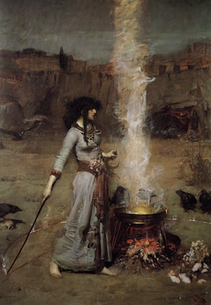 John William Waterhouse, 'The Magic Circle' (1886)