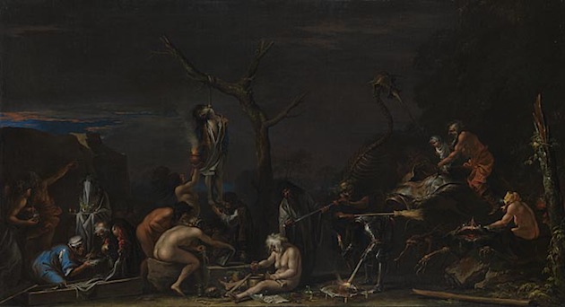 Salvator Rosa, 'Witches at their Incantations' (1646)