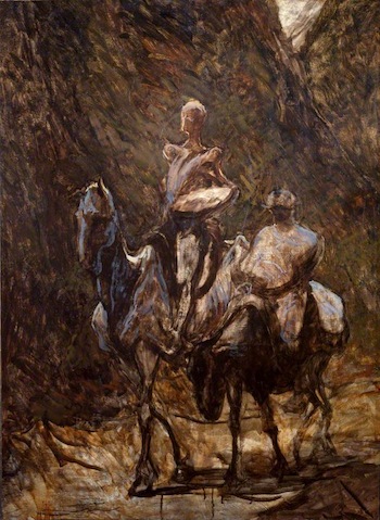 'Don Quixote and Sancho Panza (Don Quichotte et Sancho Panza)', c. 1870.