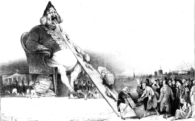 'Gargantua, La Caricature', 16 December 1831.