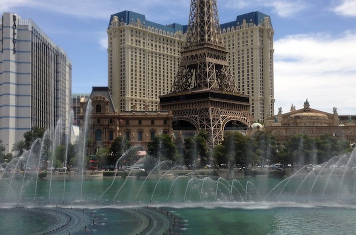 Vegas fountains