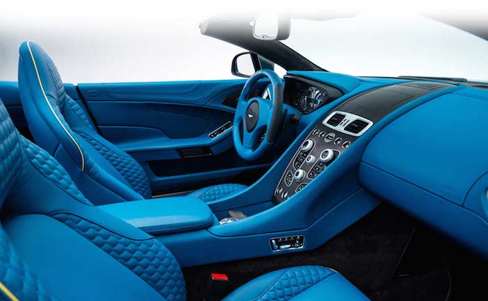 Aston Martin Vanquish Volante interior