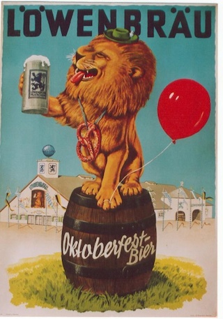 Oktoberfest Lowenbrau lion