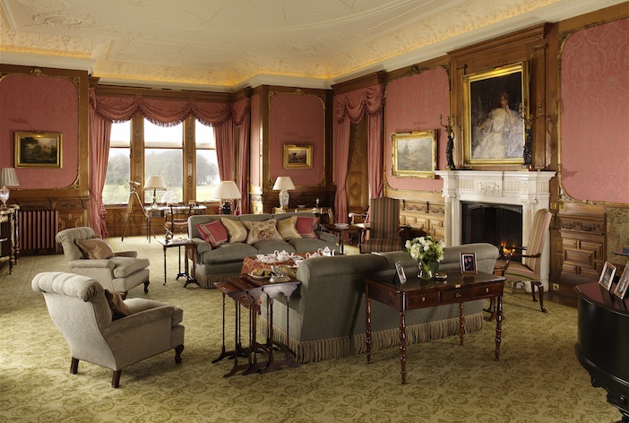 Skibo castle drawing room