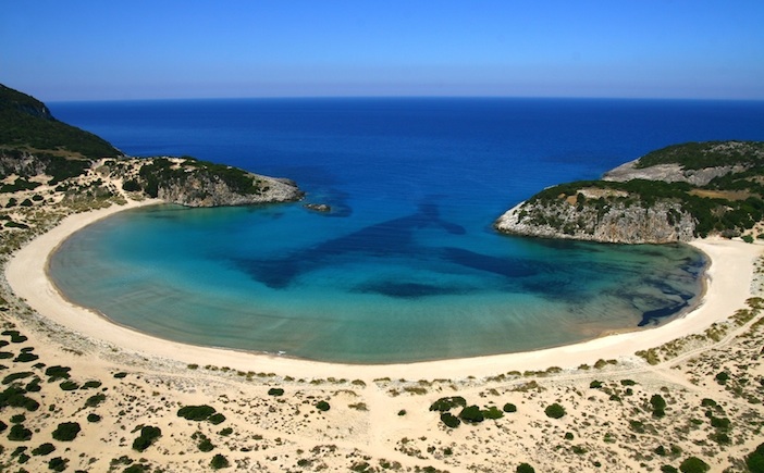 Voidokilia beach