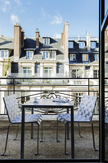 Sofitel Paris balcony