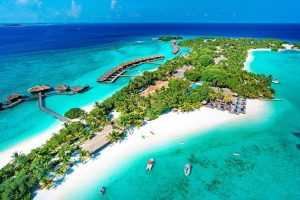 maldives sheraton stilts arbuturian