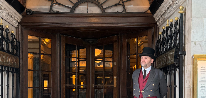 The Grand Divan at Simpson’s-in-the-Strand